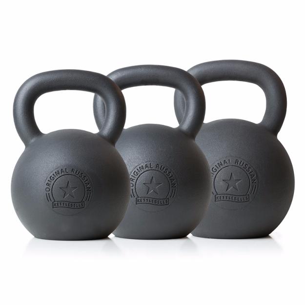 Original Russian Kettlebell Fundición alta calidad de 8 a 48kg