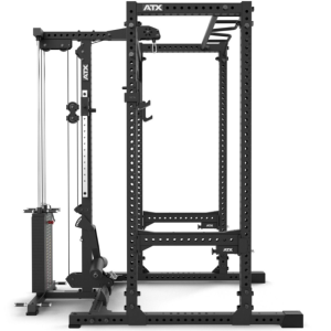 ATX® POWER RACK PRX 780 2.0 con estación de poleas PRO - con columna de pesos 125 kg
