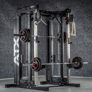 ATX® Multigimnasio profesional - Smith Cable Rack 760 - con columnas de pesos