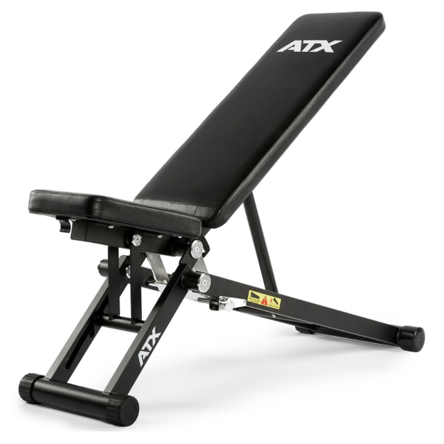 ATX® Banco de entrenamiento plegable - negro