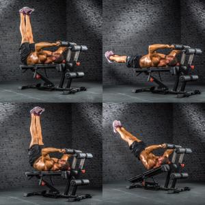 ATX® Torso Trainer - Silla romana - Banco de hiperextensiones / abdominales multifuncional