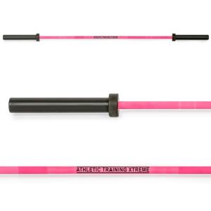 ATX® Cerakote Multi Bar - Barra olímpica mujeres 15kg - Prison Pink