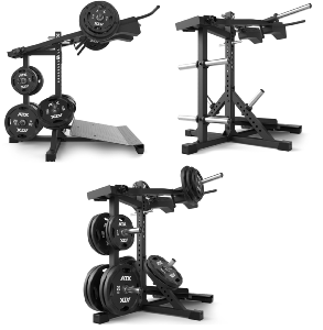 ATX® Lever Arm Squat PRO - Viking Press - Máquina de musculación para hacer sentadillas y press vikingo