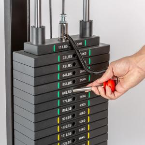 Perno de bloqueo magnético de 100mm x 8mm, para las columnas de peso
