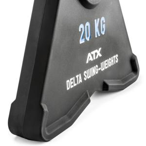 ATX® Delta Swing-Weights - Placas de peso dinámico swing con 2 orificios