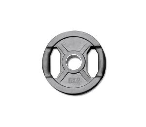 Discos de peso de 50 mm de goma con agarre  