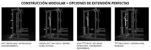 ATX® HALF RACK 780 - media jaula 