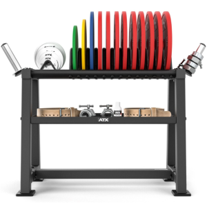 ATX® Soporte profesional para discos de pesas y accesorios