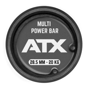 ATX® Cerakote Multi Bar - Barra olímpica - Graphite Black