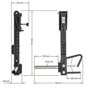 ATX - Brazos de palanca - Jammer Arms / Lever Arms - Serie 800