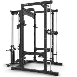 ATX® POWER RACK KPS-200 con estación de poleas PRO - carga con discos + multipower