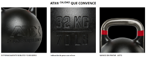 ATX® Kettlebell Profesional de Competición - de 8 a 48kg