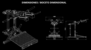 ATX® Lever Arm Squat PRO - Viking Press - Máquina de musculación para hacer sentadillas y press vikingo