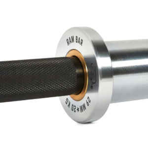 ATX® RAM BAR II, Barra powerlifting - PRO Series - óxido negro-cromo duro