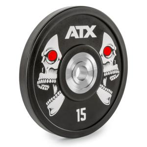 ATX® Uretano Bumper plates - Skull - Peso de 5 a 25 kg