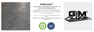 Gymfloor®  Baldosas de caucho premium para proteger el suelo - 1000 x 1000 x 20 mm