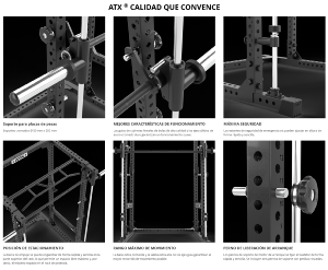 ATX® Multipower - Opción para Power Rack Serie PRX 660
