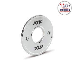 ATX® Discos de peso de acero calibrados - pesos disponibles: 0,25kg, 0,5kg, 1,25kg y 2,5kg - Precio por unidad