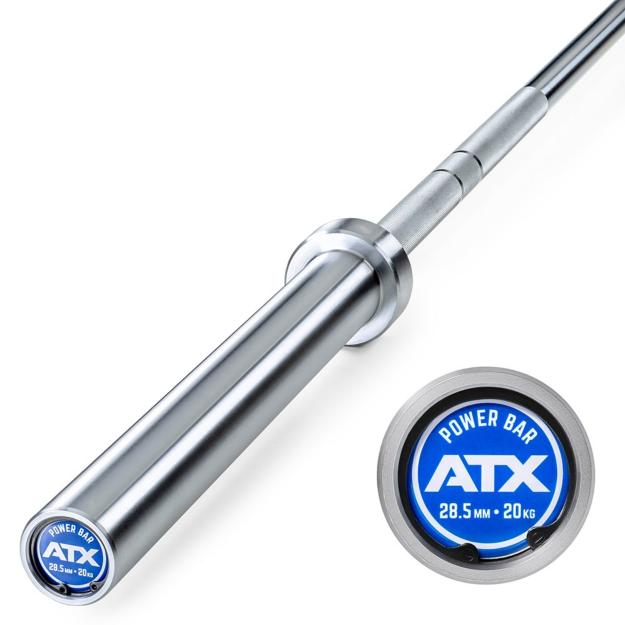 ATX® Barra olímpica - 220cm +700kg, cromada