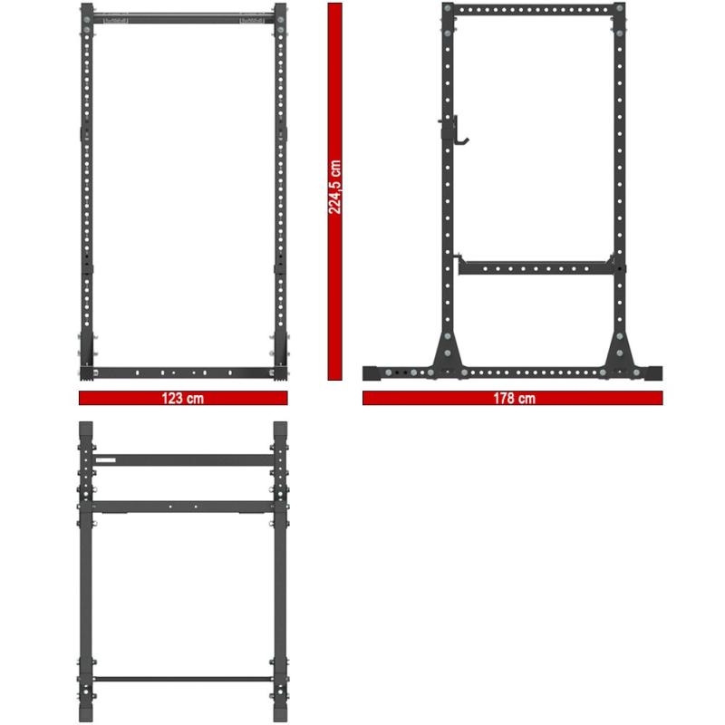 ATX® Jaula de potencia - Power Rack - 840