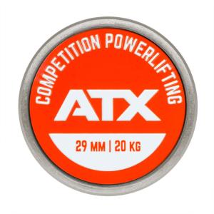 ATX® Barra olímpica de competición para Powerlifting - 220cm +800kg