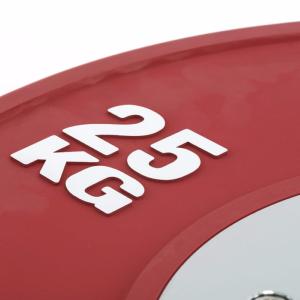 ATX® Discos de peso parachoques de goma, 50mm de colores, Alta calidad