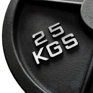 Discos de fundición Barbell Standard, 50 mm