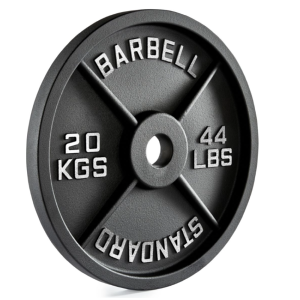 Discos de fundición Barbell Standard, 50 mm