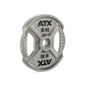 ATX® Discos de peso de hierro fundido con acabado amartillado, 50 mm
