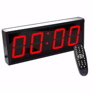 Timer Reloj digital de pared con cronómetro para gimnasio - carcasa de aluminio