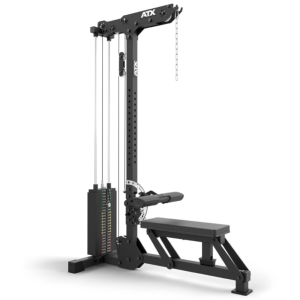 ATX® Estación de poleas y máquina de remo - columna de pesas 115 kg