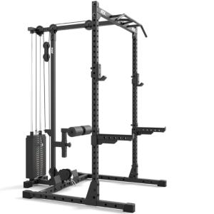 ATX® Estación de poleas para half rack HRX-510 - carga con columna de pesas 100 kg