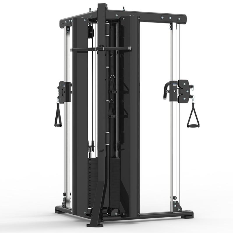 Fitness tech Máquina De Musculación Multipower Doble Cruce Poleas