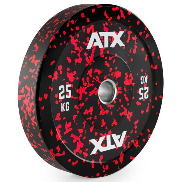 ATX® Discos Bumper, 50mm, color splash - 5 a 25 kg.