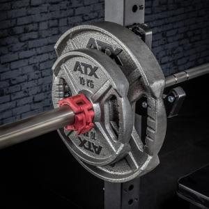 ATX® Discos de peso de hierro fundido con acabado amartillado, 50 mm