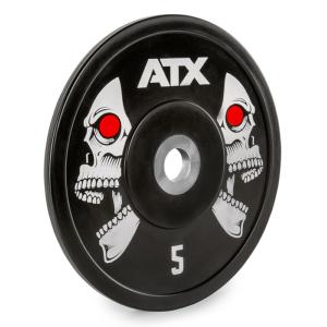 ATX® Uretano Bumper plates - Skull - Peso de 5 a 25 kg
