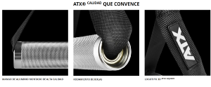 ATX® Mango monomando con rodamiento de bolas - (Par)