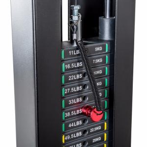 ATX® Multigimnasio profesional - Smith Cable Rack 760 - con columnas de pesos + Extensión