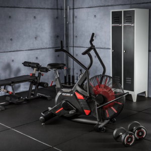 Gymfloor®  Alfombrilla protectora de suelo granulada - Premium Extra Fina - 1000 x 1000 x 15 mm de espesor