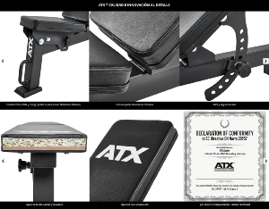 ATX® Multibank MBX-610 - Banco de entrenamiento regulable