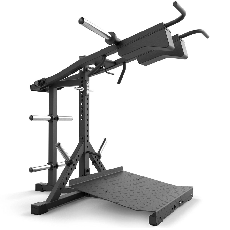 ATX® Lever Arm Squat PRO - Viking Press - Máquina de musculación para hacer sentadillas y press vikingo