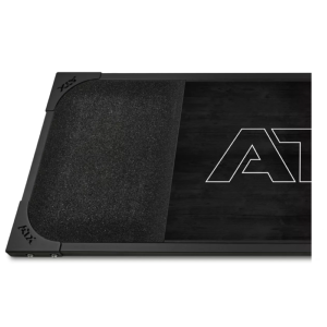 Plataforma de Peso Muerto ATX® - goma granulada de alta densidad - con logo ATX® Outline - Negro