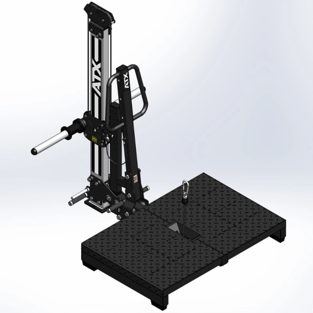 ATX® Roller Belt Squat Machine - Máquina de sentadillas con cable