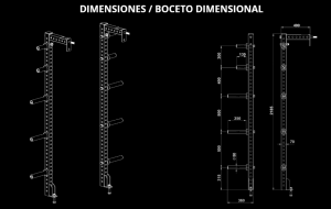 ATX® POWER RACK 780 2.0 - Extensión de almacenamiento