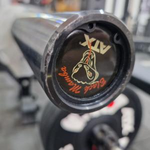 ATX® Black Mamba Barra olímpica - 220cm +700kg, Unidad Nueva con un roce
