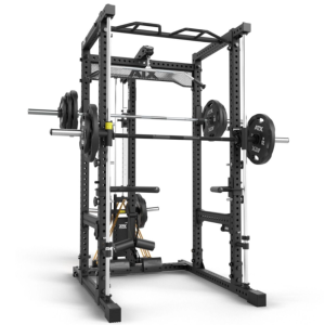 ATX® POWER RACK KPS-200 con estación de poleas PRO - carga con discos + multipower