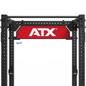 ATX® Placa de logotipo para Power Racks - Serie 800 - También disponible con su propio Logo