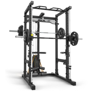 ATX® POWER RACK KPS-200 con estación de poleas PRO - columna de pesos + multipower
