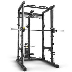 ATX® POWER RACK KPS-200 con estación de poleas PRO - carga con discos + multipower