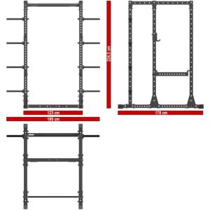 ATX® POWER RACK 750 - STORAGE - SET 200 - Jaula de potencia